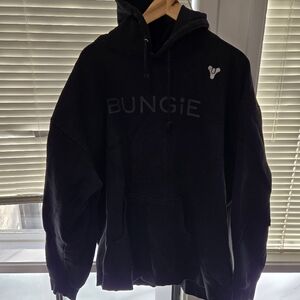Bungie Black Hoodie for Men